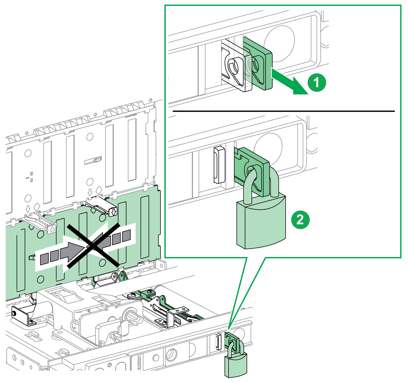 Locking the Safety Shutters