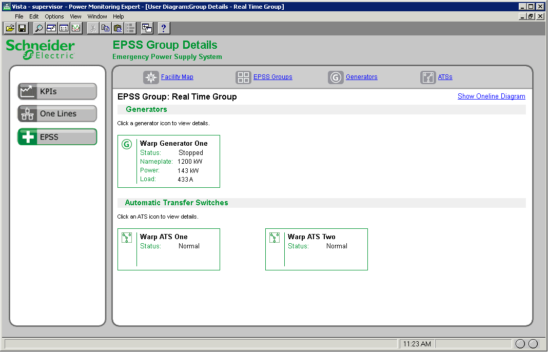 EPSS Vista diagram examples