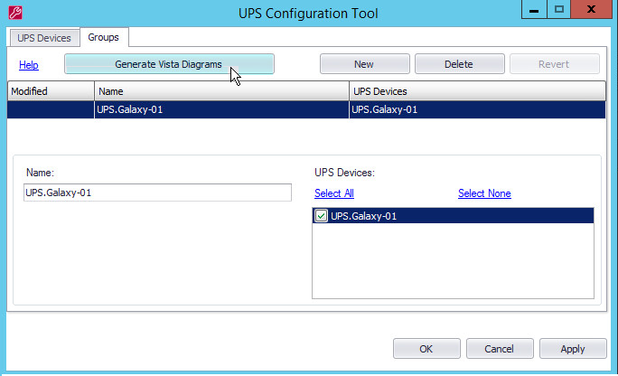 Generating a Vista diagram