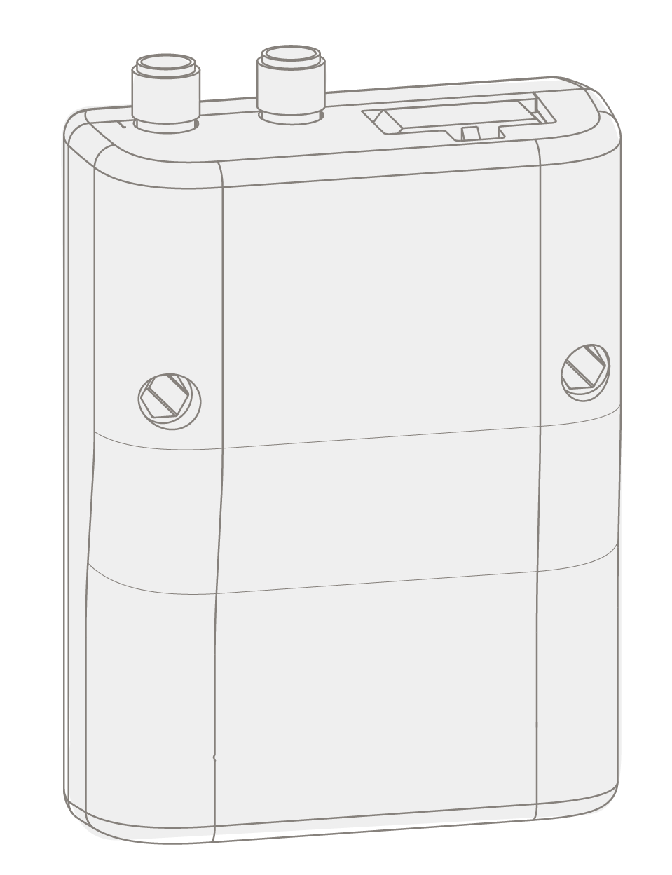 The Schneider Inverter Cellular Modem.